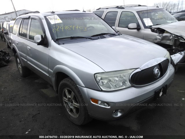 5GAET13P942341680 - 2004 BUICK RAINIER CXL GRAY photo 1