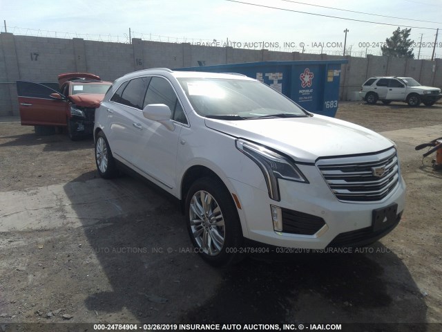 1GYKNERSXKZ217575 - 2019 CADILLAC XT5 PREMIUM LUXURY WHITE photo 1