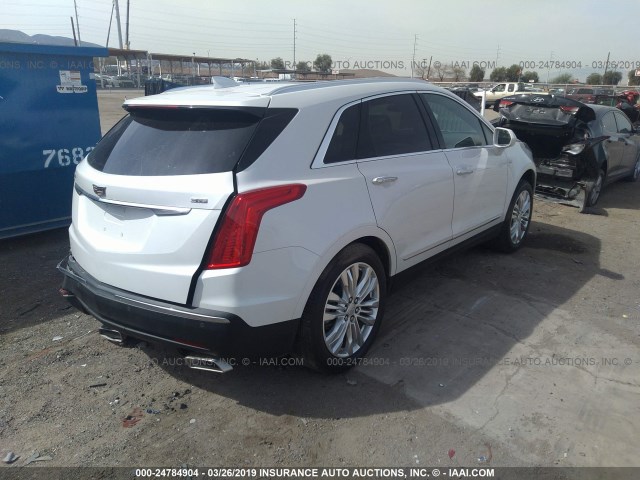 1GYKNERSXKZ217575 - 2019 CADILLAC XT5 PREMIUM LUXURY WHITE photo 4