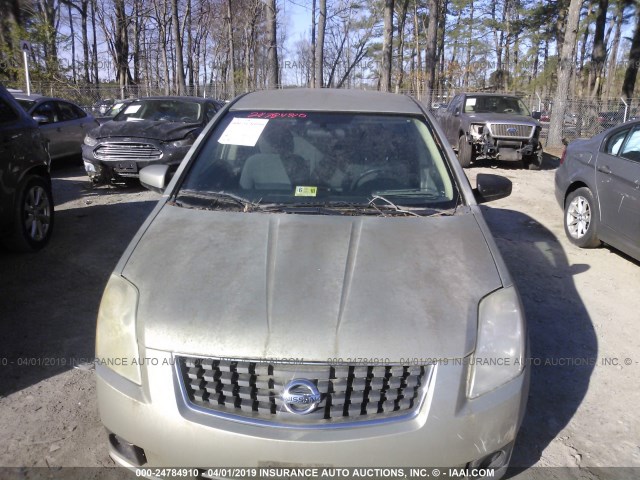 3N1AB61E57L663009 - 2007 NISSAN SENTRA 2.0/2.0S/2.0SL GOLD photo 6