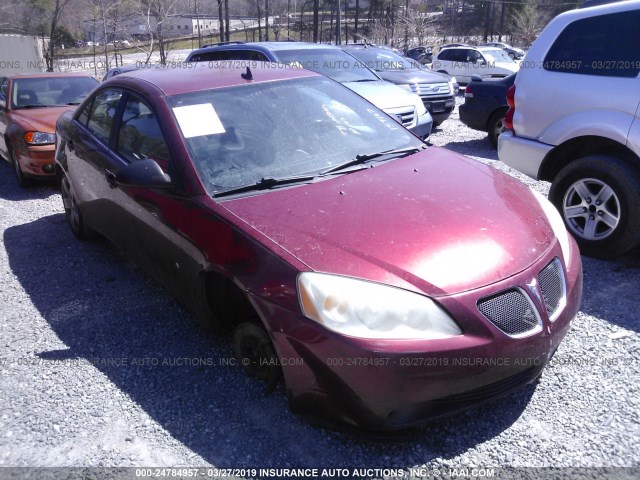 1G2ZH57N784159167 - 2008 PONTIAC G6 GT RED photo 1