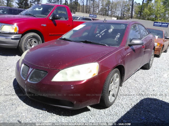 1G2ZH57N784159167 - 2008 PONTIAC G6 GT RED photo 2