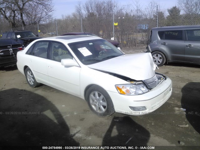 4T1BF28B8YU096162 - 2000 TOYOTA AVALON XL/XLS WHITE photo 1