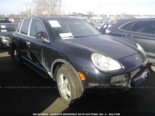 WP1AB29P04LA73768 - 2004 PORSCHE CAYENNE S BLACK photo 1