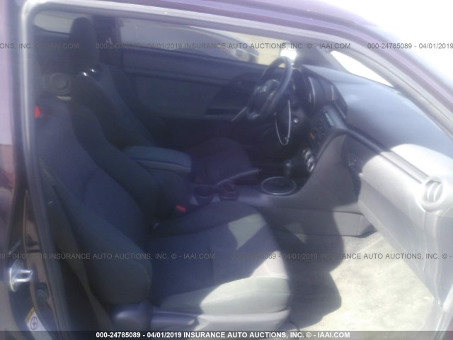 JTKJF5C79C3034734 - 2012 TOYOTA SCION TC ბურგუნდია ფოტო 5
