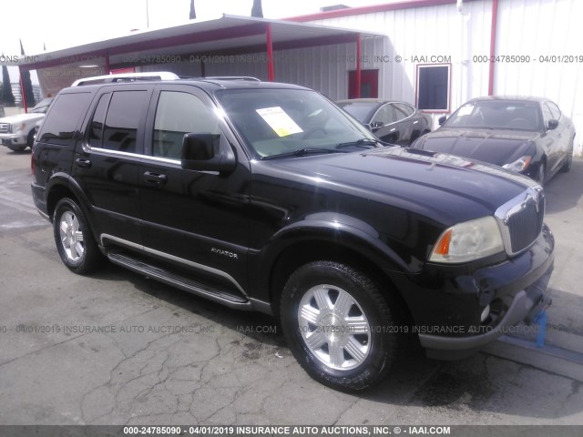 5LMEU68H03ZJ01572 - 2003 LINCOLN AVIATOR 黑色 照片 1