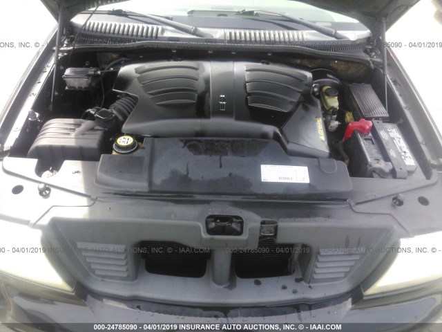 5LMEU68H03ZJ01572 - 2003 LINCOLN AVIATOR 黑色 照片 10