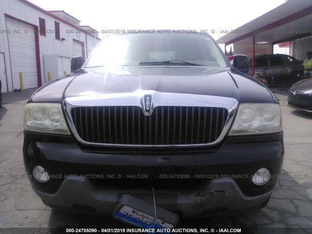 5LMEU68H03ZJ01572 - 2003 LINCOLN AVIATOR 黑色 照片 6