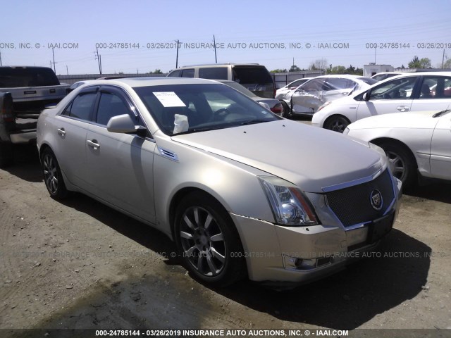 1G6DU57VX90161038 - 2009 CADILLAC CTS HI FEATURE V6 GOLD photo 1