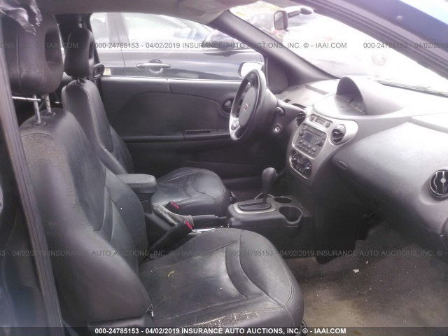 1G8AW12F84Z158902 - 2004 SATURN ION LEVEL 3 BLUE photo 5