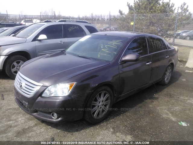 4T1BK36B78U260828 - 2008 TOYOTA AVALON XL/XLS/TOURING/LIMITED BURGUNDY photo 2