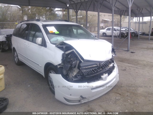 5TDZA22C64S209396 - 2004 TOYOTA SIENNA XLE/XLE LIMITED WHITE photo 1