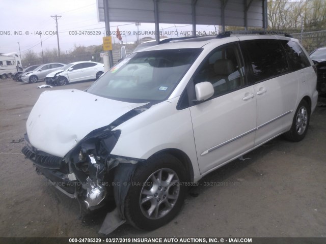 5TDZA22C64S209396 - 2004 TOYOTA SIENNA XLE/XLE LIMITED WHITE photo 2