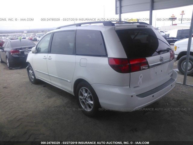 5TDZA22C64S209396 - 2004 TOYOTA SIENNA XLE/XLE LIMITED WHITE photo 3