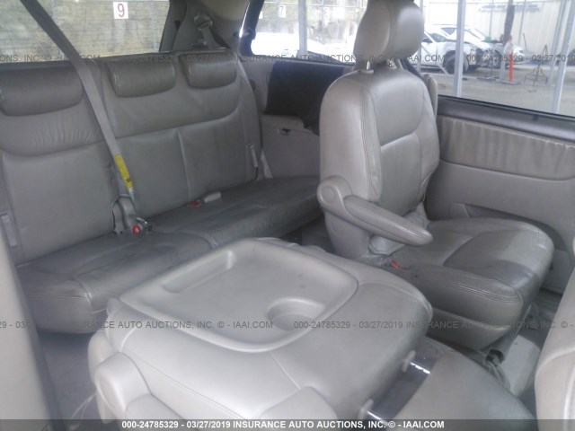 5TDZA22C64S209396 - 2004 TOYOTA SIENNA XLE/XLE LIMITED WHITE photo 8