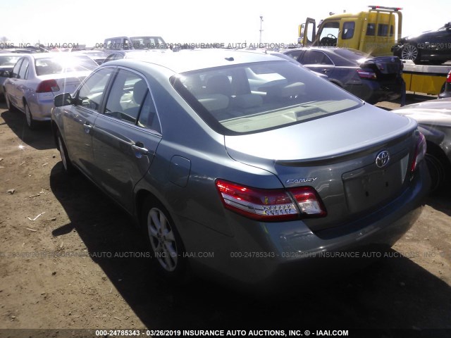 4T4BF3EK0AR067955 - 2010 TOYOTA CAMRY SE/LE/XLE 绿色 照片 3