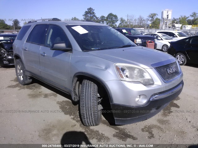 1GKKRNED3CJ362768 - 2012 GMC ACADIA SLE SILVER photo 1