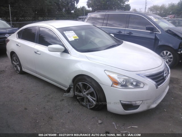 1N4AL3AP8DN486306 - 2013 NISSAN ALTIMA 2.5/S/SV/SL WHITE photo 1