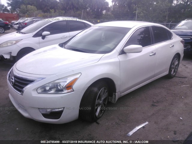 1N4AL3AP8DN486306 - 2013 NISSAN ALTIMA 2.5/S/SV/SL WHITE photo 2