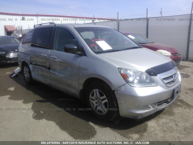 5FNRL38736B015815 - 2006 HONDA ODYSSEY EXL SILVER photo 1