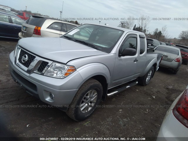 1N6AD0CW1FN707383 - 2015 NISSAN FRONTIER SV/PRO-4X SILVER photo 2