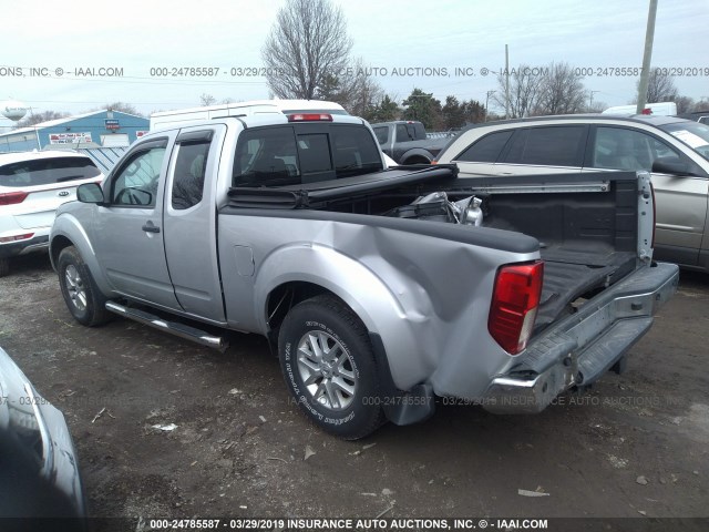 1N6AD0CW1FN707383 - 2015 NISSAN FRONTIER SV/PRO-4X SILVER photo 3