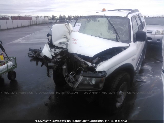 JA4LS31H4YP807485 - 2000 MITSUBISHI MONTERO SPORT LS/SPORT XLS WHITE photo 2