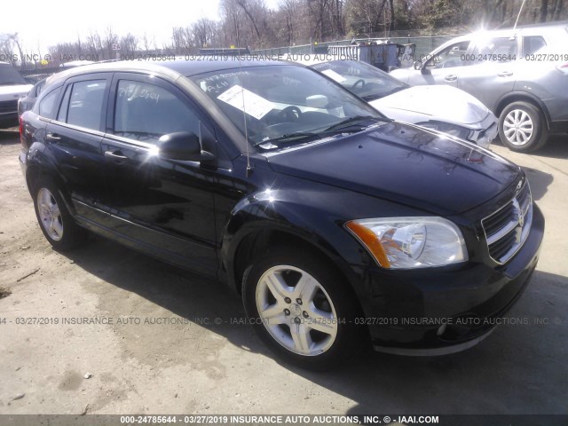 1B3HB48B87D218606 - 2007 DODGE CALIBER SXT BLACK photo 1