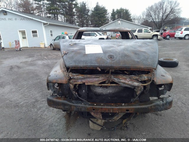 1D7HG12K64S706909 - 2004 DODGE DAKOTA SXT GRAY photo 6