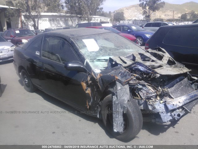 1HGEM21105L001007 - 2005 HONDA CIVIC DX VP BLACK photo 1