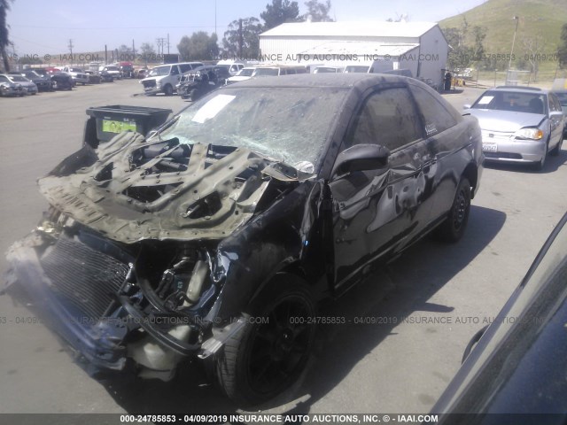 1HGEM21105L001007 - 2005 HONDA CIVIC DX VP BLACK photo 2
