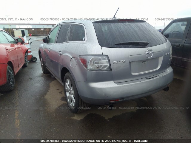 JM3ER293X70111189 - 2007 MAZDA CX-7 GRAY photo 3