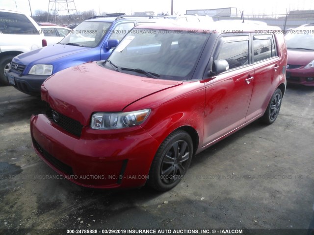 JTLKE50E491096553 - 2009 TOYOTA SCION XB 红色 照片 2