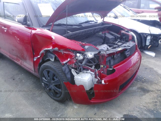 JTLKE50E491096553 - 2009 TOYOTA SCION XB 红色 照片 6
