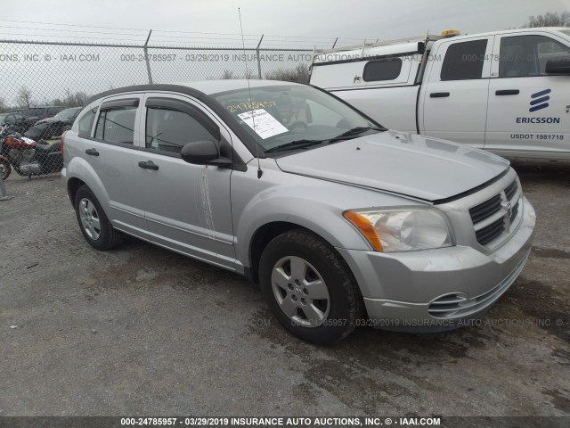 1B3HB28B97D523553 - 2007 DODGE CALIBER SILVER photo 1