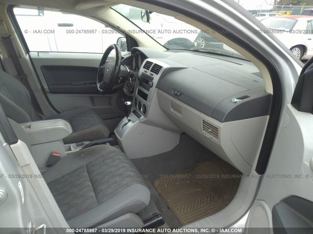 1B3HB28B97D523553 - 2007 DODGE CALIBER SILVER photo 5