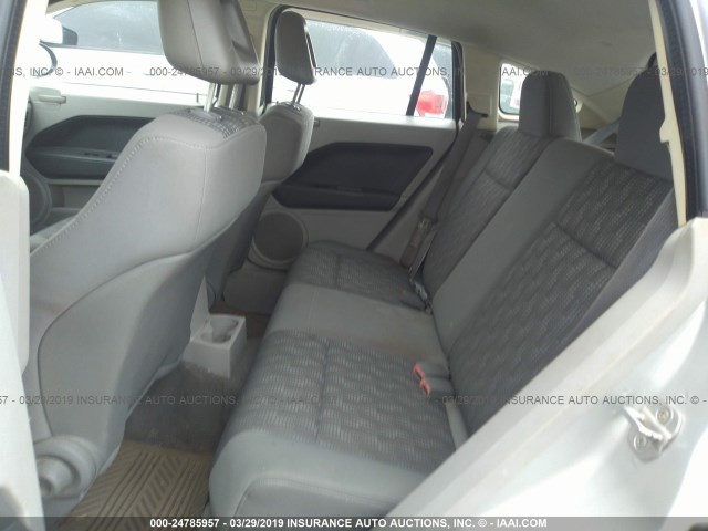 1B3HB28B97D523553 - 2007 DODGE CALIBER SILVER photo 8