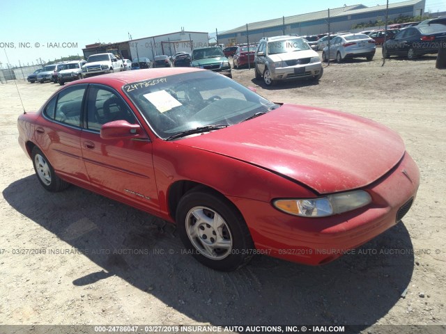 1G2WJ52M7WF337618 - 1998 PONTIAC GRAND PRIX SE RED photo 1