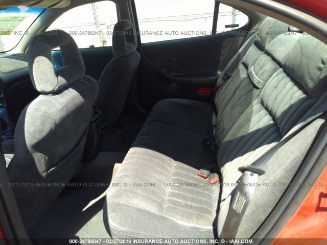 1G2WJ52M7WF337618 - 1998 PONTIAC GRAND PRIX SE 红色 照片 8