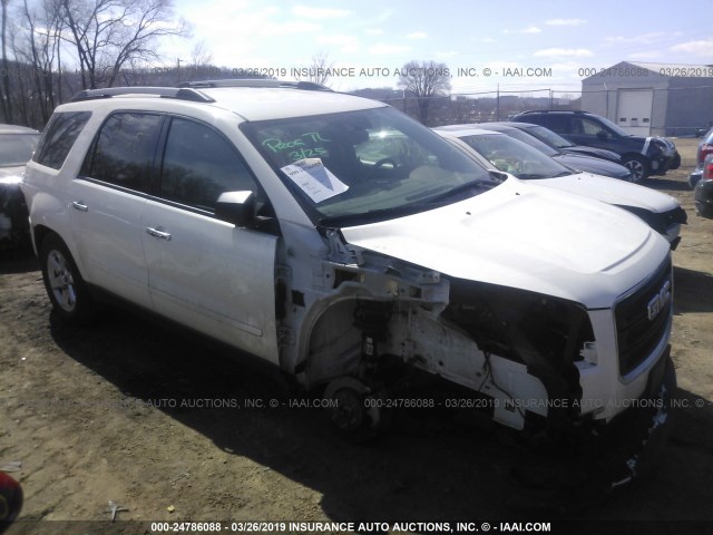 1GKKVNED5FJ205596 - 2015 GMC ACADIA SLE WHITE photo 1