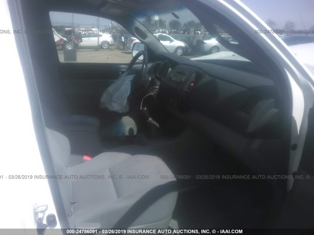 5TETX22N96Z156351 - 2006 TOYOTA TACOMA ACCESS CAB თეთრი ფოტო 5