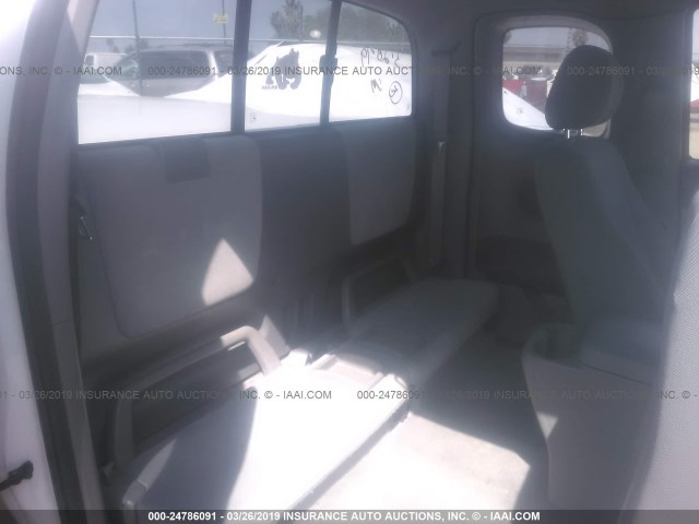 5TETX22N96Z156351 - 2006 TOYOTA TACOMA ACCESS CAB თეთრი ფოტო 8
