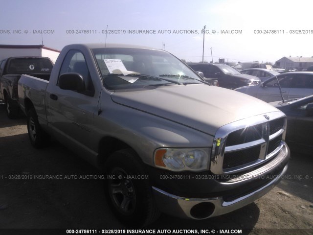 1D7HA16K84J216408 - 2004 DODGE RAM 1500 ST BEIGE photo 1