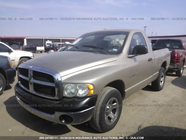 1D7HA16K84J216408 - 2004 DODGE RAM 1500 ST BEIGE photo 2