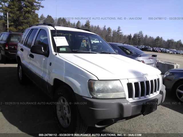 1J4GW48S54C414061 - 2004 JEEP GRAND CHEROKEE LAREDO/COLUMBIA/FREEDOM 白色 照片 1