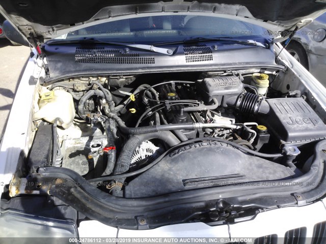 1J4GW48S54C414061 - 2004 JEEP GRAND CHEROKEE LAREDO/COLUMBIA/FREEDOM 白色 照片 10