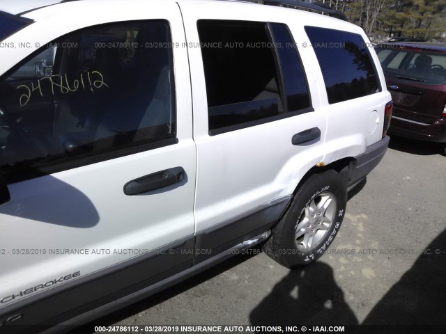 1J4GW48S54C414061 - 2004 JEEP GRAND CHEROKEE LAREDO/COLUMBIA/FREEDOM 白色 照片 6