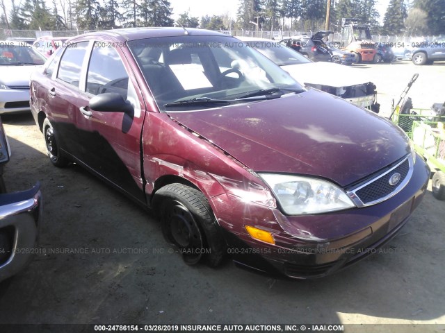 1FAFP34N87W353824 - 2007 FORD FOCUS ZX4/S/SE/SES PURPLE photo 1