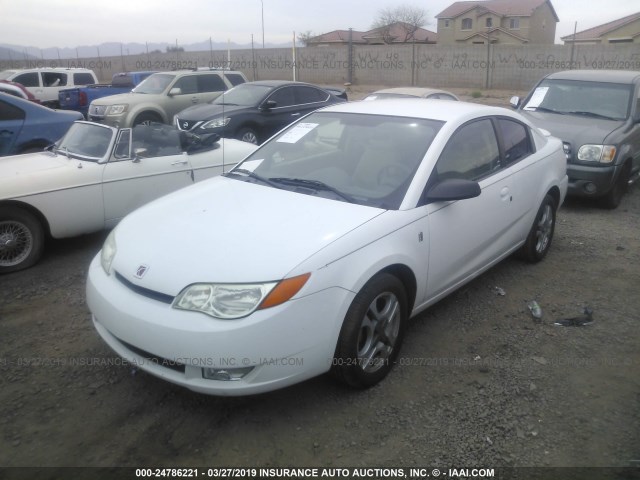1G8AW12FX4Z148324 - 2004 SATURN ION LEVEL 3 WHITE photo 2