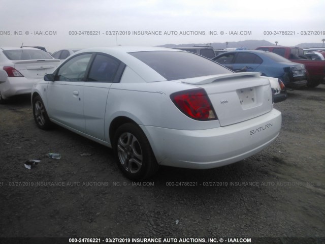 1G8AW12FX4Z148324 - 2004 SATURN ION LEVEL 3 WHITE photo 3
